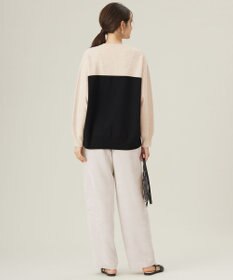 自由区 【洗える】ソフトコーデュロイワイド パンツ