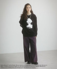 Green Parks ■Ｍａｒｉｌｙｎ　Ｍｏｎｒｏｅ　モノクロｐｔスウェット