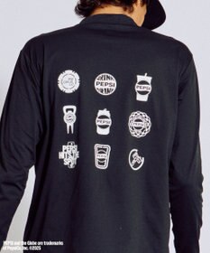 PW CIRCULUS 〈Pepsiコラボ〉【UNISEX】Pepsi 9-LOGO モックネック　ロングT