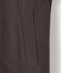 自由区 コットンリネンウェザーライト コート