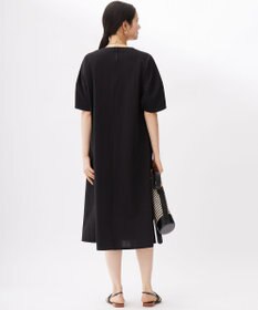 自由区 S 【接触冷感・UVカット・吸水速乾・抗菌防臭・洗える】ハイカウントモクロディ ワンピース