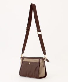 LA BAGAGERIE 【MONICA】ナイロンコンビショルダーバッグ