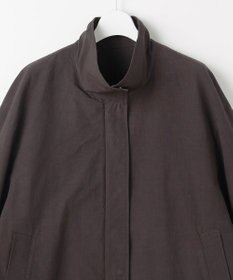 自由区 コットンリネンウェザーライト コート