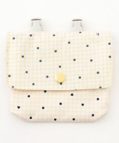 組曲 KIDS gingham K heart 移動ポシェット
