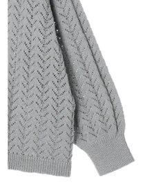 earth music&ecology ビッグカラーニットプルオーバー