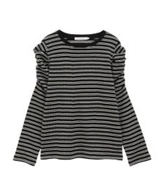 AMERICAN HOLIC ショルダーギャザーワッフルプルオーバー