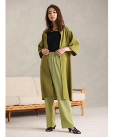 Green Parks 前後２ｗａｙミディ丈タックワンピース