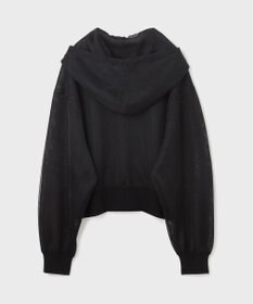 GRACE CONTINENTAL シアーニットパーカー