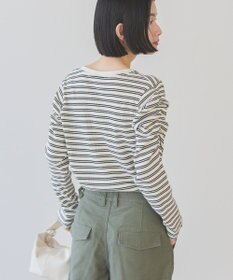 AMERICAN HOLIC ショルダーギャザーワッフルプルオーバー