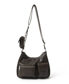 WEGO ポーチ付きランダムポケットデザインショルダー