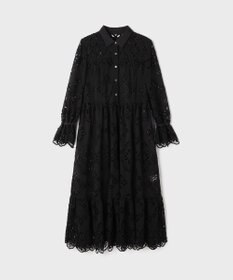 GRACE CONTINENTAL カットワーク刺繍ワンピース