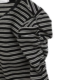 AMERICAN HOLIC ショルダーギャザーワッフルプルオーバー