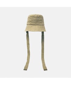 林八百吉商店 un chapeau　ひも付きチェックハット