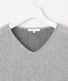 自由区 L 【カタログ掲載】ファインウールカシミヤドルマンシルエット ニット