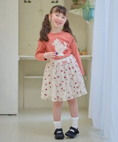 ANY KIDS アニマル×フルーツ 長袖 Tシャツ