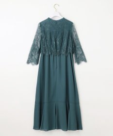 ANY SIS 【洗える】レーシーケープ ドレス