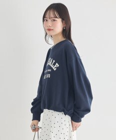 earth music&ecology 【裏毛】アソートロゴウラケドロストプルオーバー