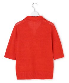 23区 【先行予約】ピュアリネン スキッパー ポロニット