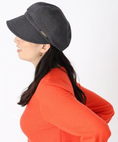 MOONBAT FURLA(フルラ) ワンポントプレート キャスケット／UV 手洗い可 日本製 サイズ調整 防菌防臭