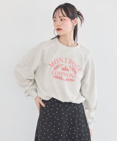 earth music&ecology 【裏毛】アソートロゴウラケドロストプルオーバー