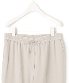 ICB 【WEB限定・洗える】BackSatinGeorgette ドロストパンツ
