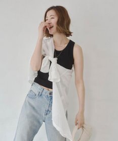 WEGO 【カップ付き】接触冷感なちゅ盛れカップインタンクトップ