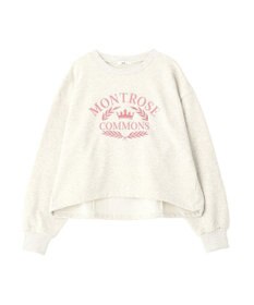 earth music&ecology 【裏毛】アソートロゴウラケドロストプルオーバー