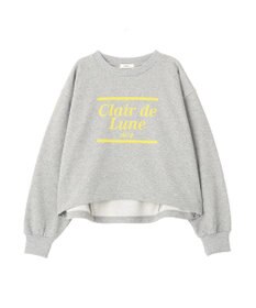 earth music&ecology 【裏毛】アソートロゴウラケドロストプルオーバー