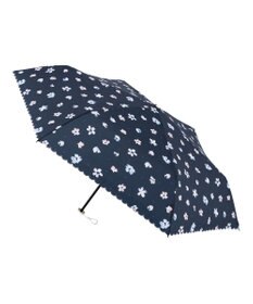 MOONBAT estaa 【耐風】折りたたみ傘 フォーリングフラワー UV