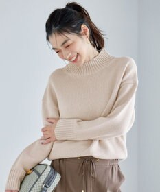 ANY 【6色展開】ラムウールハイネックニット