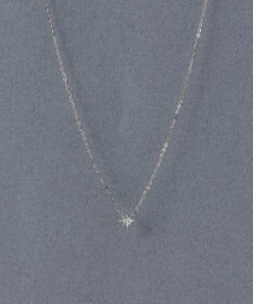 Phoebe 〈金属アレルギー対応〉ルミエールスターライトネックレス/シルバー 星モチーフ