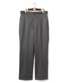 J.PRESS MEN 【J.PRESS ORIGINALS】Wool Satin Stretch New Piped Stem Slacks / Japan Made