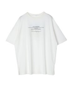 Green Parks バックフォトプリント半袖チュニック