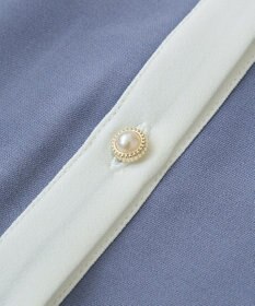 Green Parks ・ＥＬＥＮＣＡＲＥ　ＤＵＥ　バイカラーブラウス