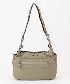 Y'SACCS 【ナイロンタフタ×リサイクルレザー】デイリーショルダー　Mサイズ