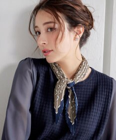 Tiaclasse 【選べる柄タイプ】プリーツスカーフ