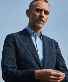 GOTAIRIKU 【吸汗速乾】クールマックス鹿の子 半袖ビズシャツ_ボタンダウン