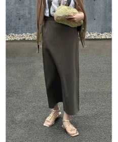 Green Parks バックスリットポンチスカート