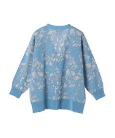 Green Parks ニュアンス柄ニットカーディガン