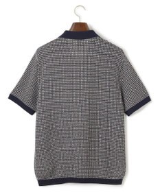 J.PRESS MEN 【HTBRID LINEN】スキッパーニット ポロシャツ