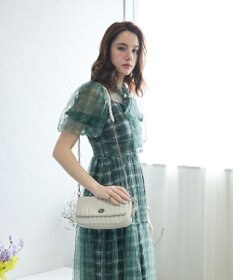 style code 【MERCURYDUO/マーキュリーデュオ】ストライプキルティング　フラップショルダーバッグ