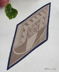 Tiaclasse 【選べる柄タイプ】プリーツスカーフ