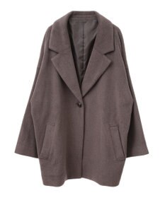 earth music&ecology オーバーテーラードジャケット　シャギー