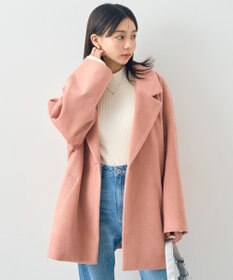 earth music&ecology オーバーテーラードジャケット　シャギー