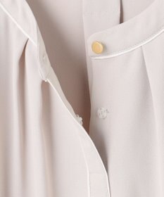 ANY SIS フロントタックバイカラー ブラウス