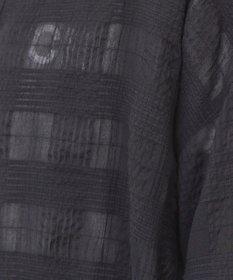 AMERICAN HOLIC シアーチェックショート丈シャツ