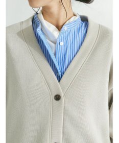 CRAFT STANDARD BOUTIQUE ニットフリースＶネックカーディガン