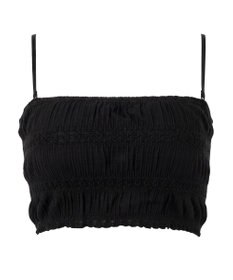 BRADELIS New York 【BRADELIS Me / ノンワイヤー】レーシィチューブトップブラ ストラップ取り外し可能 2way 補正ブラジャー