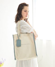 style code 【MERCURYDUO/マーキュリーデュオ】カードケース付　キャンバストートバッグ 推し活バッグ