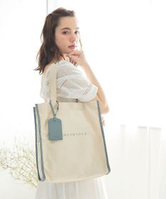 style code 【MERCURYDUO/マーキュリーデュオ】カードケース付　キャンバストートバッグ 推し活バッグ